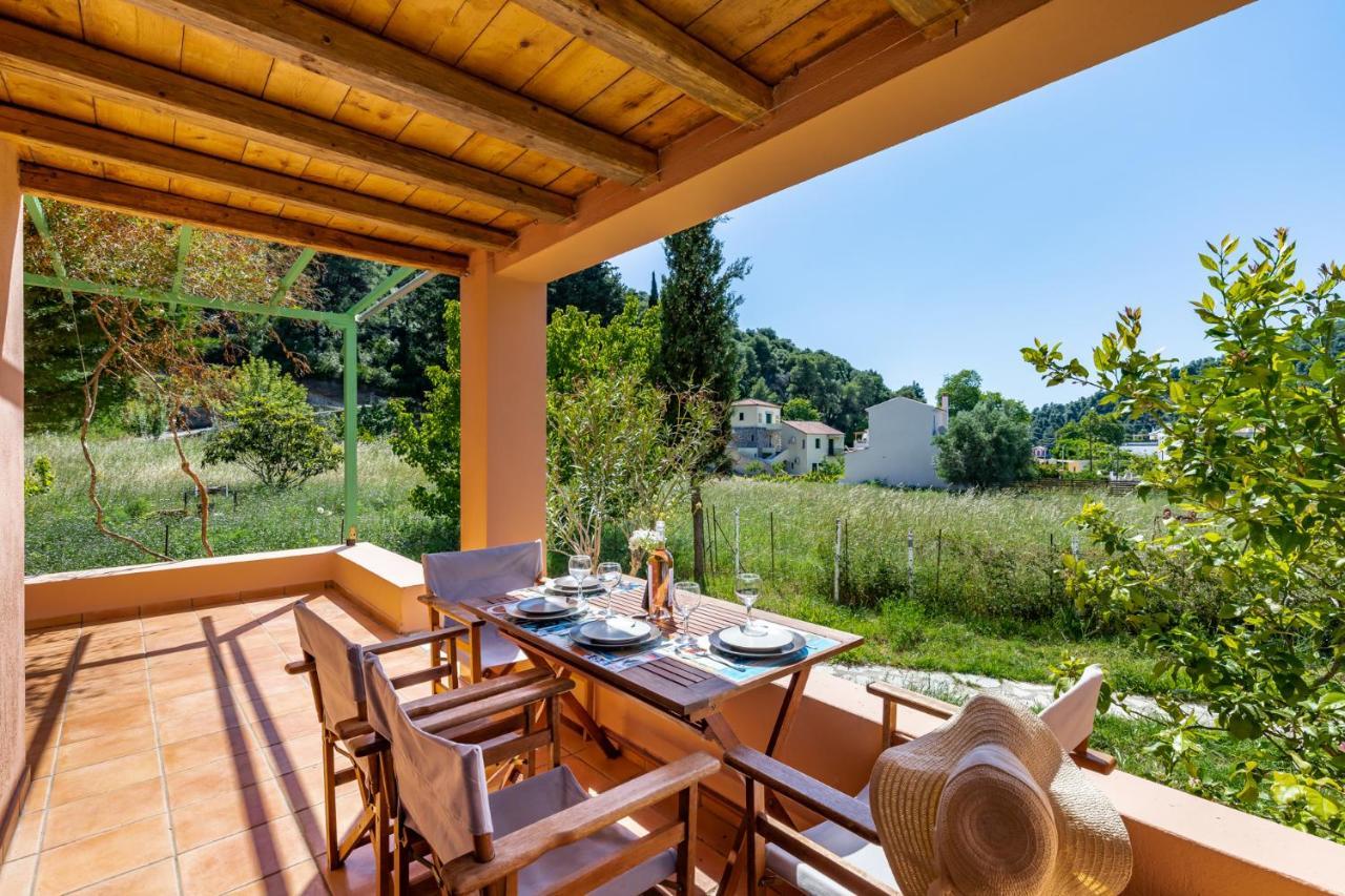Вилла Myrto'S House At Agnontas Экстерьер фото